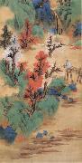 Lan Ying DETAIL:Red Trees Among Snowy Cloud